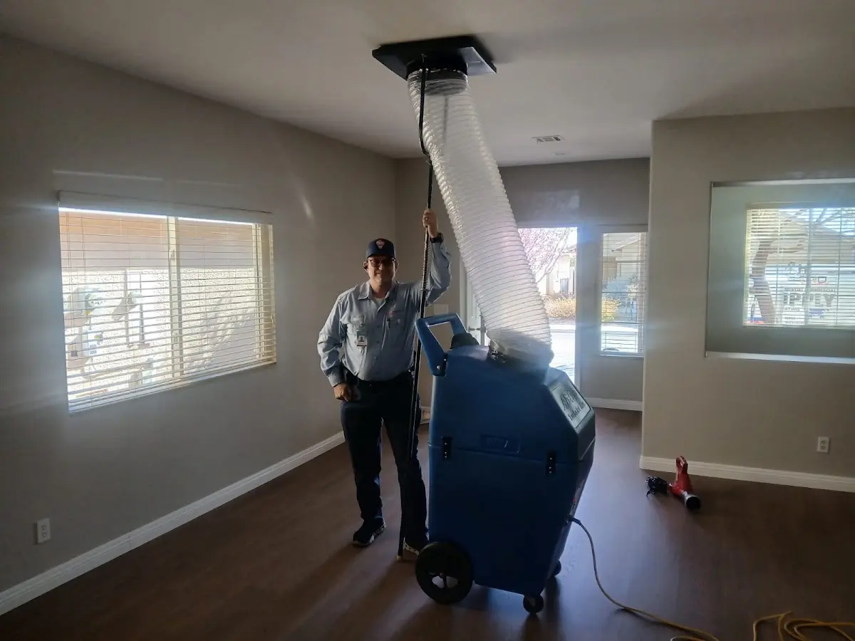 Professional Dryer Vent Cleaning work inside a Everman home
